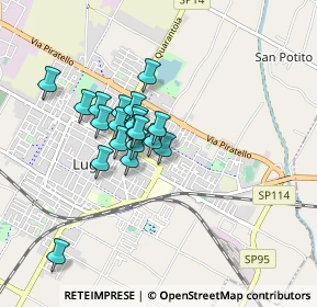 Mappa Via Caprera, 48022 Lugo RA, Italia (0.6395)