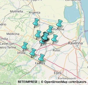 Mappa Via Garigliano, 48022 Lugo RA, Italia (6.95714)