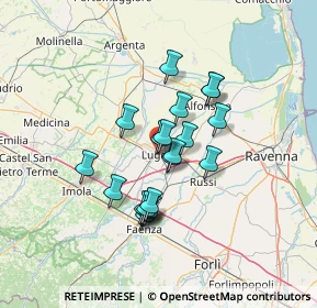 Mappa Via Caprera, 48022 Lugo RA, Italia (10.538)