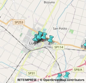 Mappa Via Caprera, 48022 Lugo RA, Italia (1.48364)