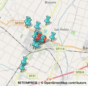 Mappa Via Caprera, 48022 Lugo RA, Italia (1.9125)