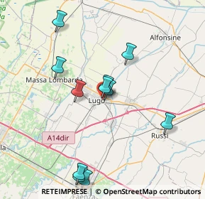 Mappa Via Caprera, 48022 Lugo RA, Italia (7.74545)