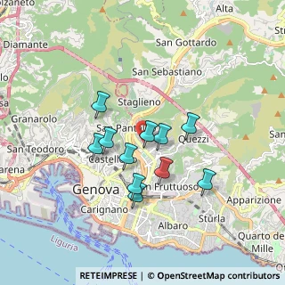 Mappa 16139 Genova GE, Italia (1.40636)