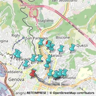 Mappa 16139 Genova GE, Italia (1.137)