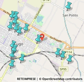Mappa Via Torres C., 48022 Lugo RA, Italia (1.41118)