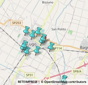 Mappa Via Torres C., 48022 Lugo RA, Italia (1.78917)