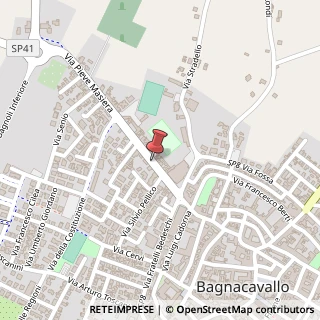 Mappa Via Pieve-Masiera, 7, 48012 Bagnacavallo, Ravenna (Emilia Romagna)