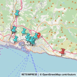 Mappa Via Mario Romagnoli, 16144 Genova GE, Italia (4.0325)