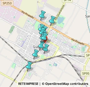 Mappa Stazione FS, 48022 Lugo RA, Italia (0.58455)