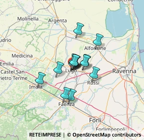 Mappa Stazione FS, 48022 Lugo RA, Italia (7.38071)