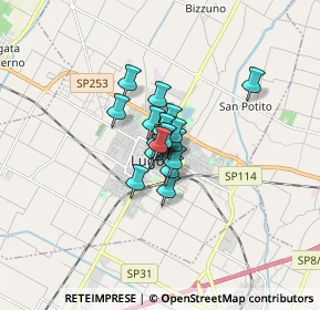 Mappa Stazione FS, 48022 Lugo RA, Italia (0.73111)