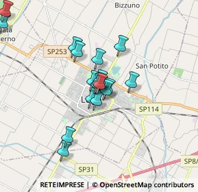 Mappa Stazione FS, 48022 Lugo RA, Italia (1.7495)
