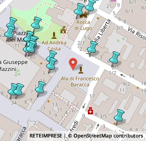 Mappa Stazione FS, 48022 Lugo RA, Italia (0.0865)