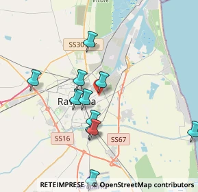 Mappa Via Medea, 48122 Ravenna RA, Italia (3.75727)