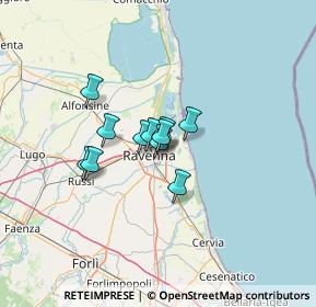 Mappa Via Medea, 48122 Ravenna RA, Italia (7.62182)