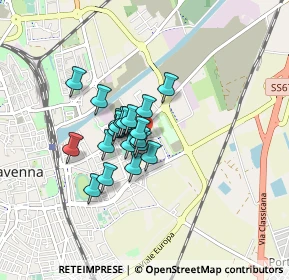 Mappa Via Medea, 48122 Ravenna RA, Italia (0.546)