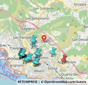 Mappa 16144 Genova GE, Italia (2.2295)