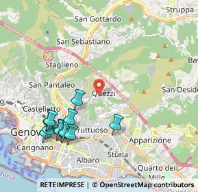 Mappa 16144 Genova GE, Italia (2.29417)