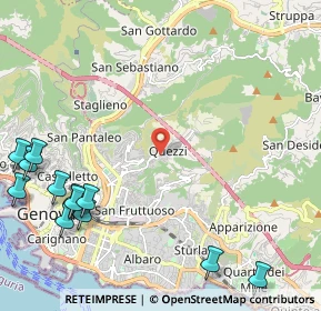 Mappa 16144 Genova GE, Italia (3.20083)