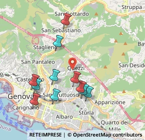 Mappa 16144 Genova GE, Italia (1.92818)