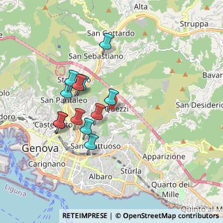 Mappa 16144 Genova GE, Italia (1.64917)