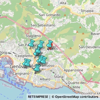 Mappa 16144 Genova GE, Italia (1.71385)
