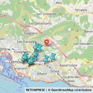 Mappa 16144 Genova GE, Italia (2.08538)