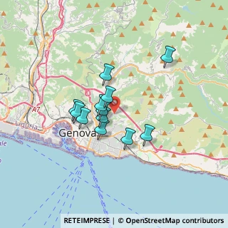 Mappa 16144 Genova GE, Italia (2.54083)