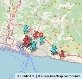 Mappa 16144 Genova GE, Italia (3.15429)