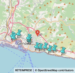 Mappa 16144 Genova GE, Italia (4.10909)