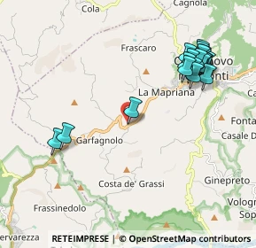 Mappa Via Sparavalle, 42035 Castelnovo Ne' Monti RE, Italia (2.336)