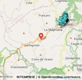 Mappa Via Sparavalle, 42035 Castelnovo Ne' Monti RE, Italia (2.624)