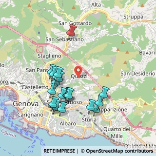 Mappa Via Ammarengo, 16144 Genova GE, Italia (1.8655)