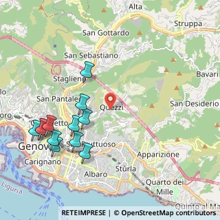 Mappa Via Ammarengo, 16144 Genova GE, Italia (2.4025)