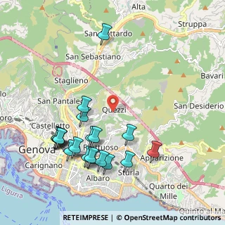 Mappa Via Ammarengo, 16144 Genova GE, Italia (2.264)