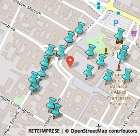 Mappa Piazza Fabrizio Trisi, 48022 Lugo RA, Italia (0.133)