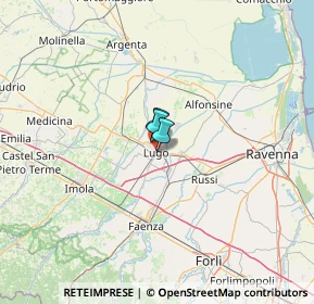 Mappa Piazza Fabrizio Trisi, 48022 Lugo RA, Italia (61.90923)