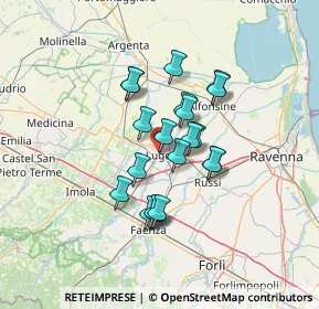 Mappa DOC BOOK CAFE, 48022 Lugo RA, Italia (10.273)