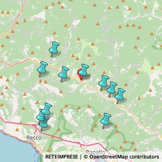 Mappa Vico Caterina Bordo, 16047 Moconesi GE, Italia (4.21182)