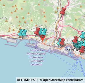 Mappa Via Buccari, 16154 Genova GE, Italia (5.07842)