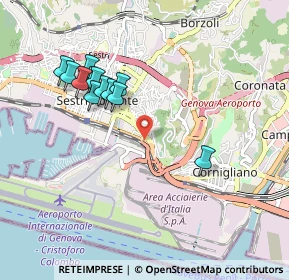 Mappa Via Buccari, 16154 Genova GE, Italia (0.9275)