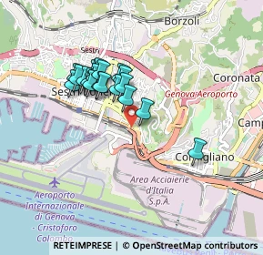 Mappa Via Buccari, 16154 Genova GE, Italia (0.7245)