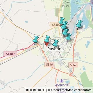Mappa Via Romolo Conti, 48100 Ravenna RA, Italia (3.80667)