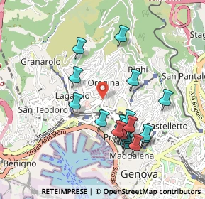 Mappa Passo della Lodola, 16134 Genova GE, Italia (0.9205)