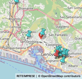 Mappa Passo della Lodola, 16134 Genova GE, Italia (2.35)