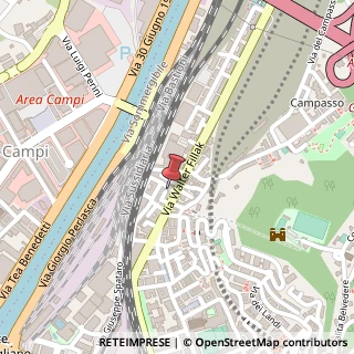 Mappa Via Walter Fillak, 78 r, 16151 Genova, Genova (Liguria)