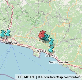 Mappa Via Cornaro, 16047 Moconesi GE, Italia (19.34364)