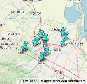 Mappa Vicolo Bernardino Brignani, 48022 Lugo RA, Italia (10.70313)