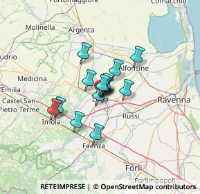 Mappa Via Franceschino Mariotti, 48022 Lugo RA, Italia (7.488)