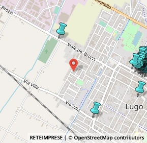 Mappa Via Canaletto, 48022 Lugo RA, Italia (0.8515)